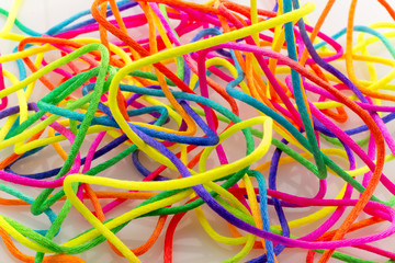 Bright floss.