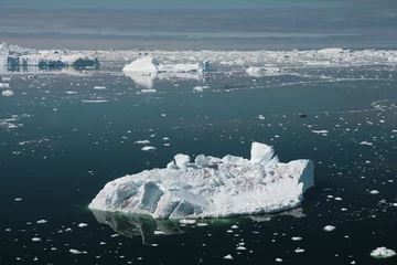 Crédence de cuisine en verre imprimé Cercle polaire Diskobucht auf Grönland