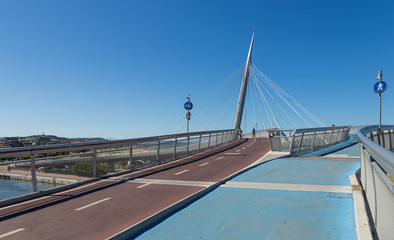bridge in Pescara, Abruzzo, Italy