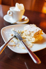 coffee with cake