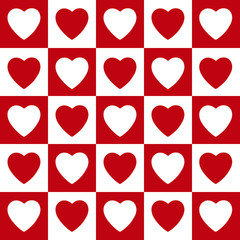 Vector hearts. Love concept