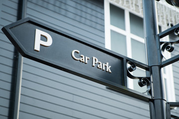 Car Park, Parking sign..