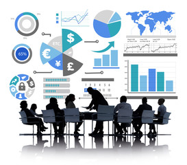 Financial Business Economy Exchange Accounting Banking Concept