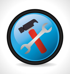 Tools design, vector illustration.