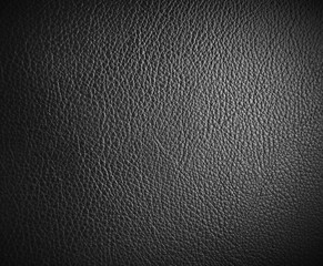 Black leather for texture from car seats