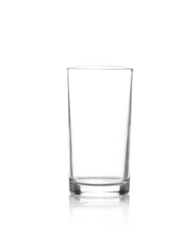 Glass  isolated on white