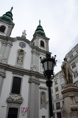 Fototapeta na wymiar Eglise de Marie, Mariahilf, Vienne 
