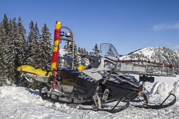 Mobiles Bergwachtfahrzeug