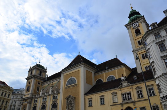 Place Freyung et &eacute;glise &eacute;cossaise, Vienne 