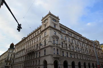 Exemple d' architecture à Vienne 