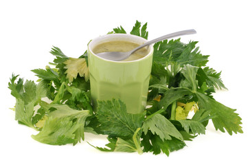 Soupe de céleri branche