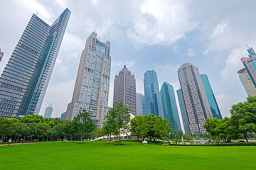 Obraz premium Shanghai's skyscrapers