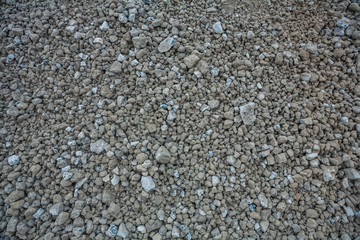texture of messy gravel