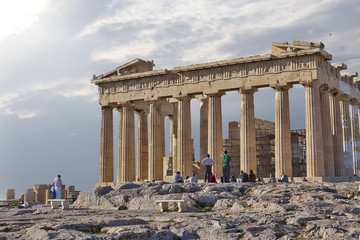 Acropolis of Athens Greece, Parthenon ancient temple