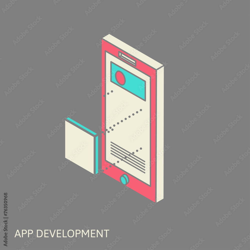 Wall mural mobile and desktop website design development process
