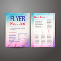 Abstract Brochure Flyer design