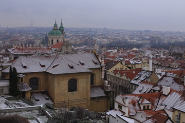 Obraz premium Roofs of Prague