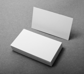 blank business cards