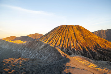 Sunrise over Bromo mountain, Java, Indonesia