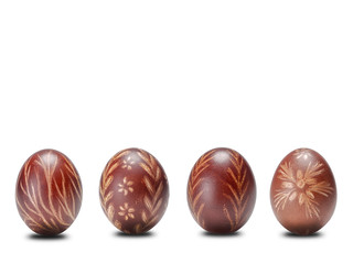 Four easter eggs