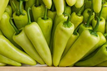 green chili peppers
