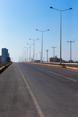 Fototapeta premium Straße in der Stadt