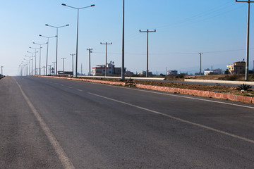 Fototapeta premium Straße in der Stadt