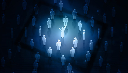 Choose the right person, searching people .