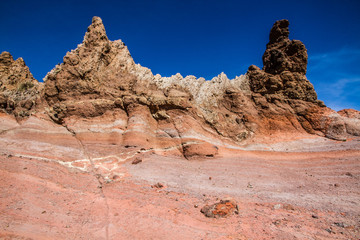 Fototapeta premium Lava Formationon on El Teide Vulcan-Tenerife,Spain