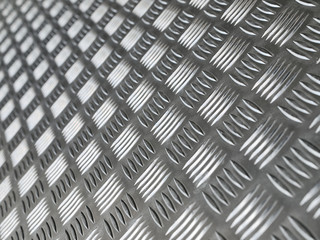Metallplatte mit Riffelprofil