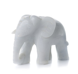 White stone elephant