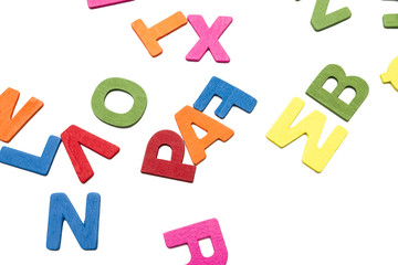 colorful letters