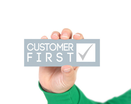 Customer first tag