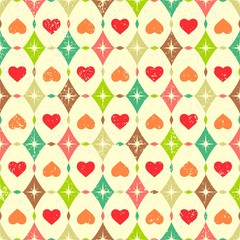 Seamless Valentine's Day Background