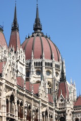 Obraz premium Parliament of Hungary in Budapest