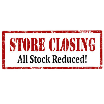 Store Closing-stamp