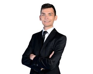 Business man closeup