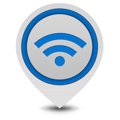 signal pointer icon on white background