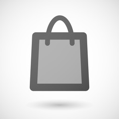Obraz na płótnie Canvas shopping bag icon on white background