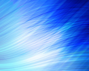 Abstract blue lines - background