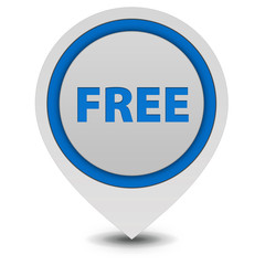 free pointer icon on white background