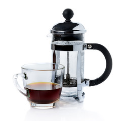 coffee french press pot - 76368319