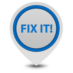 Fix it pointer icon on white background