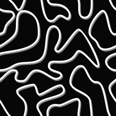 Texture with abstract curves