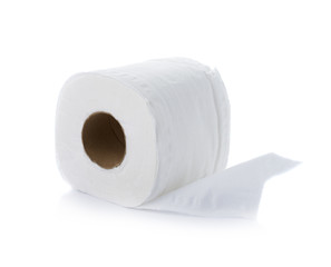 White tissue paper on white background - 76369502