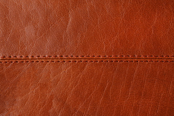 Natural brown leather background