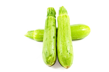 Frische Zucchini mit