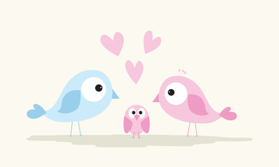 Obraz premium Cute Bird