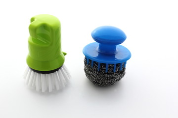 2 éponges grattantes