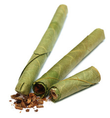 Cigar locally named as Cheroot in Myanmar